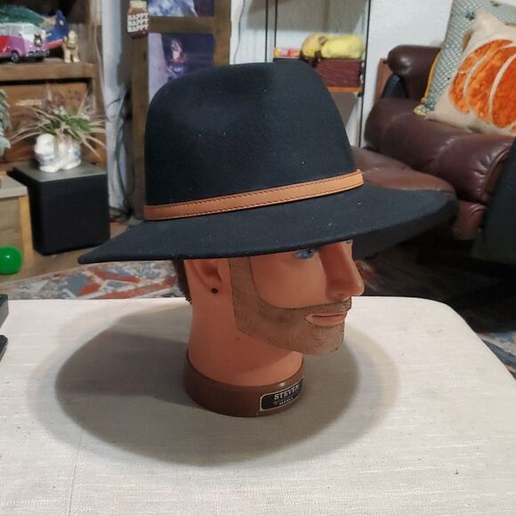 Adventure Hat 100% Wool Felt for Women/Men Crushable Waterproof - Picture 3 of 8